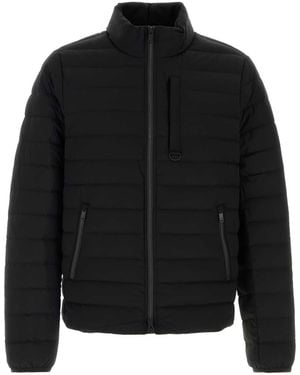 Moose Knuckles Stretch Nylon Down Jacket - Black