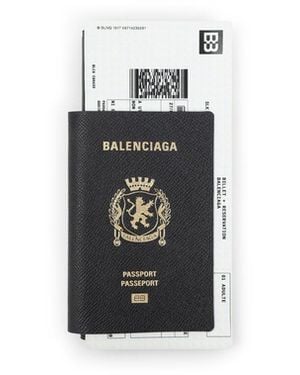 Balenciaga Passport Long Wallet - Black