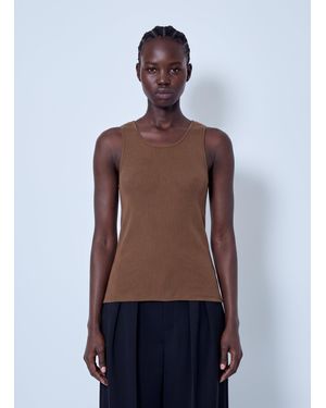 Saint Laurent Cassandre Tank Top - Blue