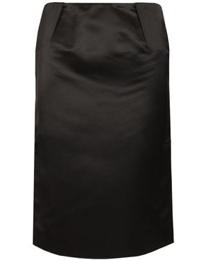 TOTEME "Duchess" Pencil Skirt - Black