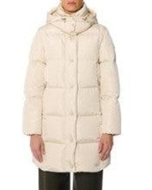 Moncler Coats - Natural