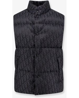 Dior Oblique Sleeveless Jacket - Blue