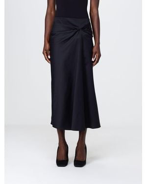 Max Mara Cotton Blend Skirt - Blue