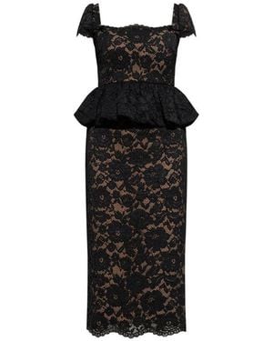 Self-Portrait Dresses - Black