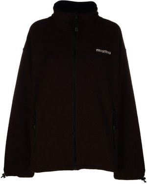 Miu Miu Clothing Sweatshirts - Black