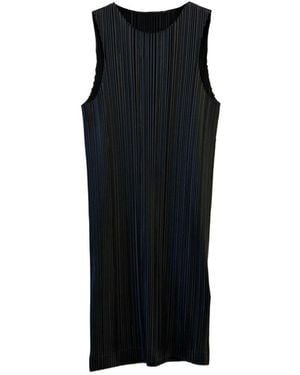 Phoebe Philo Pleated Tank Top - Black