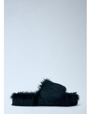 Rick Owens Chancla Slides - Blue