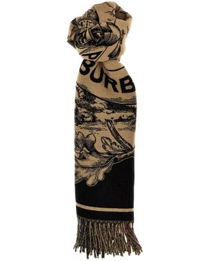 Burberry Reversible Scarf - Black