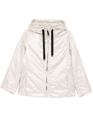 Max Mara Padded Blouson Jacket - White