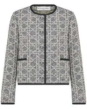 Dior Dior "Macrocannage" Jacket - Gray