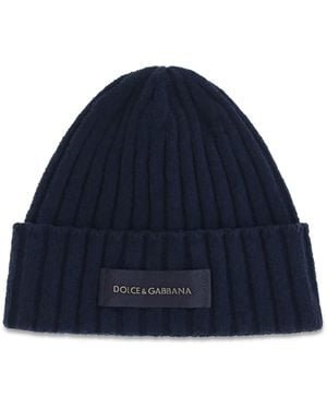 Dolce & Gabbana Dolce & Gabbana Beanie Hat - Blue