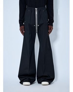 Rick Owens Wide Bela Pants - Blue