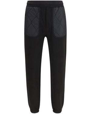 Moncler Cotton Blend Sweatpants - Black