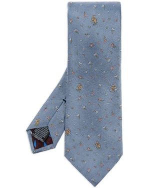 Paul Smith Tie Rabbit Flr - Blue
