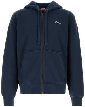 KENZO Cotton Sweatshirt For - Blue