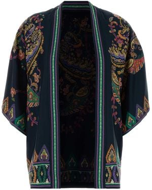 Etro Cape - Blue