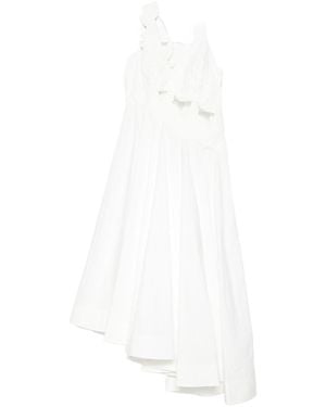 Zimmermann Luna Cotton Long Dress - White