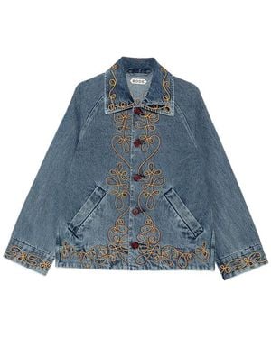 Bode Jackets - Blue