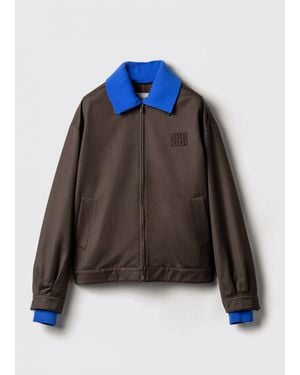 Miu Miu Jacket Cocoa - Blue