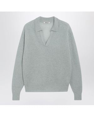 AURALEE Mint Sweater - Gray