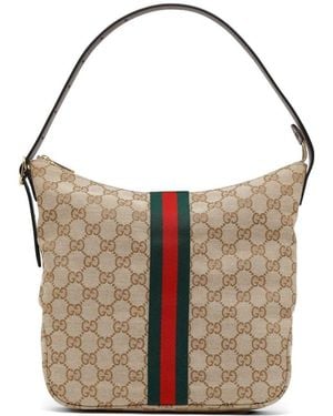 Gucci Lunetta Crossbody Bag - White