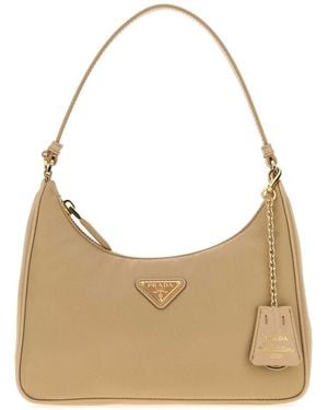 Prada Re-Nylon Re-Edition 2005 Shoulder Bag - Natural