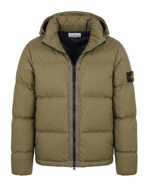 Stone Island Matt Ripstop Cordura Jacket - Green