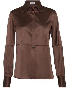 Brunello Cucinelli Tops - Brown