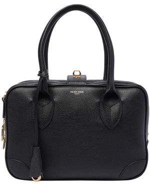 ハンドバッグ Golden  Deluxe Brand Bag Golden Goose Deluxe Brand Logo Printed Zipped Tote Bag In