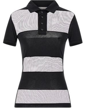 Coperni Striped Top - Black