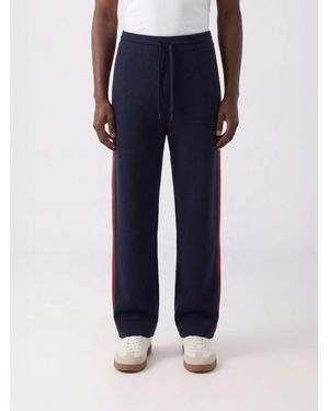 Gucci Wool Jogging Pants - Blue