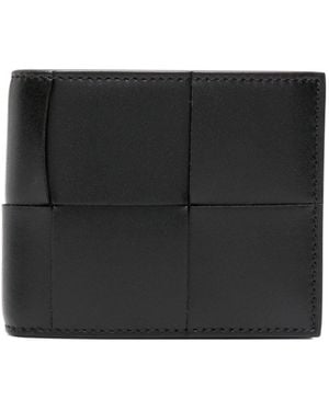 Bottega Veneta Leather Wallet - Black
