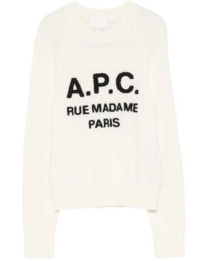 A.P.C. Knitwear - White