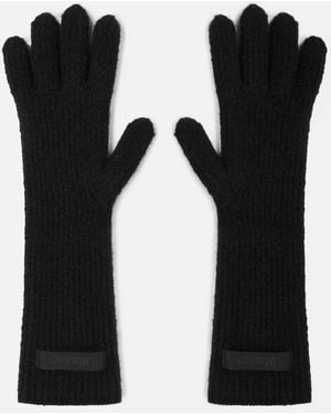 Jacquemus Les Gants Gros Grain - Black