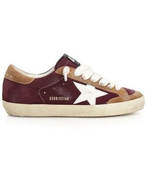Golden Goose "Superstar" Sneakers - Brown