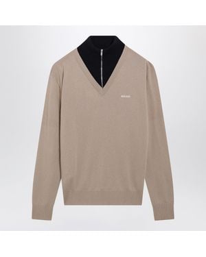 Miu Miu And Turtleneck Sweater - Gray