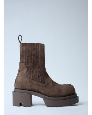Rick Owens Beatle Bogun Boots - Brown