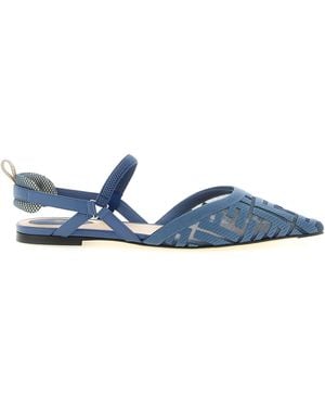 Fendi 'Colibrì Lite' Slingback - Blue
