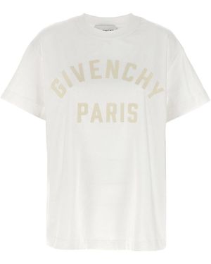 Tシャツ・カットソー GIVENCHY White Stretch Nylon Top ジバンシィ GIVENCHY Tシャツ カットソー スリムフィットTシャツ