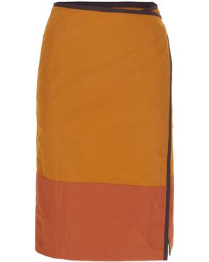 Saint Laurent Clothing Skirts - Orange