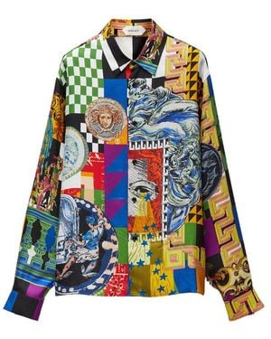 Versace Shirts - Blue