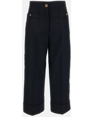 Thom Browne Hopsack Suiting Pants - Black