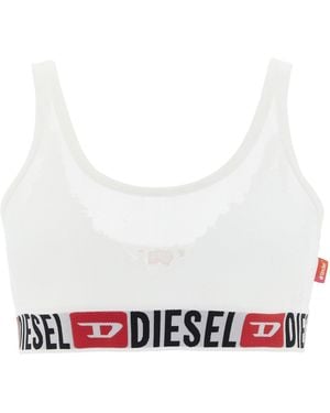 DIESEL X Tinder 'Pr-Oriba-D-Core' Bra - White
