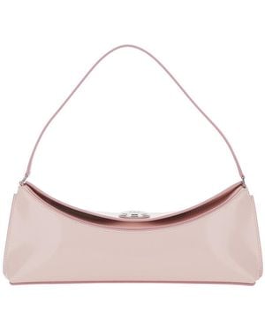 Jacquemus 'Le Calisso' Shoulder Bag With Engraved Snap Button - Pink