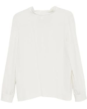 Giorgio Armani Neutrals Tops - White