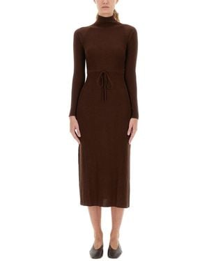A.P.C. Marianna Midi Dress - Brown