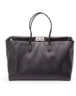 Fendi 'Peekaboo' Totes - Black