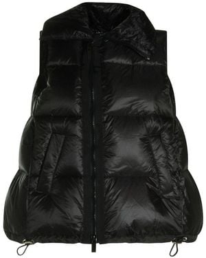 Sacai Nylon Puffer Vest - Black