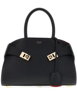Ferragamo Bags Shopper Bags - Black