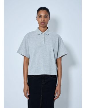 Saint Laurent Short Sleeve Polo Shirt - Blue